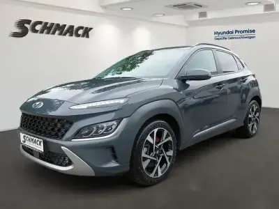 Gebraucht Hyundai Kona Prime 199 PS (146 kW) 2022 Grau SUV