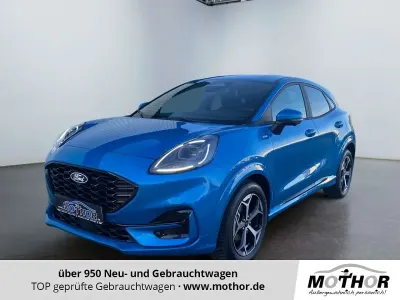 Neu Ford Puma ST-Line 125 PS (91 kW) 2025 Digital aqua blue SUV