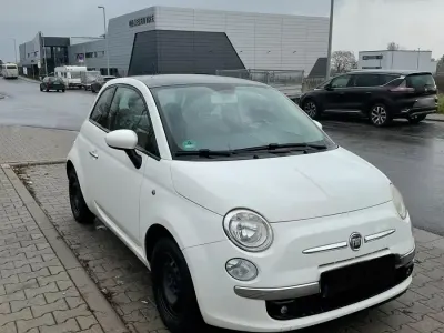 Gebraucht Fiat 500 69 PS (50 kW) 2008 Weiß Kleinwagen