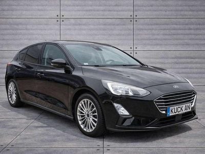 Używany Ford Focus Titanium 125 KM (91 kW) 2020 Czarny Sedan/Limuzyna