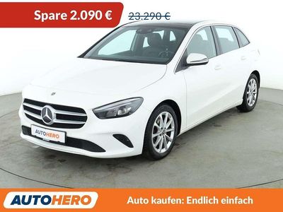 Gebraucht Mercedes B200 Progressive 150 PS (110 kW) 2021 Polarweiss Van / Kleinbus
