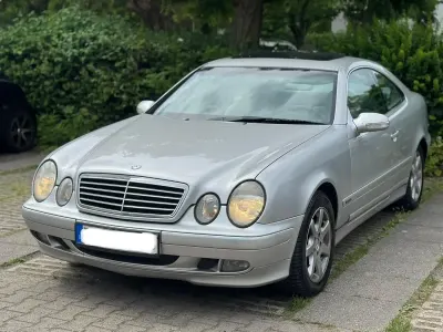 Gebraucht Mercedes CLK200 Elegance 136 PS (100 kW) 2000 Silber Coupé