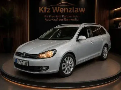 Gebraucht VW Golf VI Style 122 PS (89 kW) 2010 Silber Kleinwagen