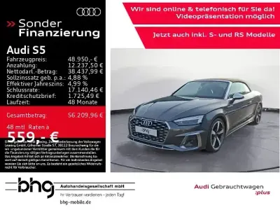 Gebraucht Audi S5 Ambiente 354 PS (260 kW) 2024 Grau Cabrio