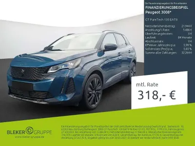 Usata Peugeot 3008 GT 131 CV (96 kW) 2023 Blu SUV