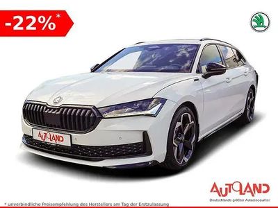 Ny Skoda Superb SportLine 150 HK (110 kW) 2025 Vit Kombi
