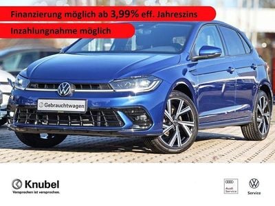 Second-hand VW Polo R-line 110 CP (80 kW) 2022 Albastru Hatchback