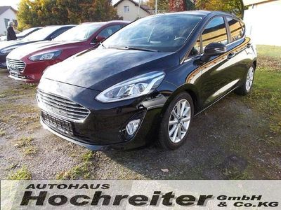 Gebraucht Ford Fiesta Titanium 101 PS (74 kW) 2019 Iridiumschwarz metallic Kleinwagen