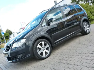 Gebraucht VW Touran Cross 170 PS (125 kW) 2007 Schwarz Van / Kleinbus