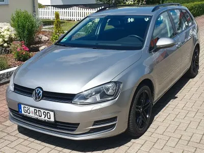 Gebraucht VW Golf VII Trendline 105 PS (77 kW) 2014 Silber Kombi