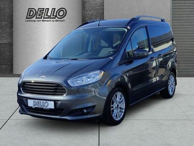 Gebraucht Ford Tourneo Courier Titanium 101 PS (74 kW) 2017 Grau Van / Kleinbus
