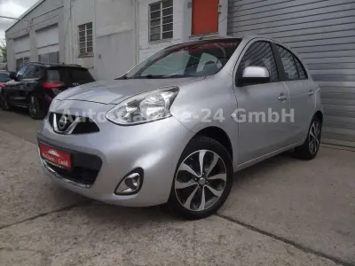 Gebraucht Nissan Micra Acenta 80 PS (58 kW) 2016 Silber Kleinwagen
