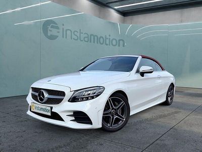 Weiß Gebraucht 2021 Mercedes C220 AMG Cabrio | 49.680 €