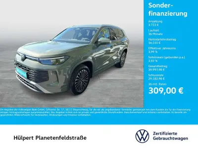 Brugt VW Tayron Life 150 HK (110 kW) 2025 Grøn SUV