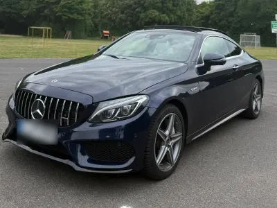 Gebraucht Mercedes C400 AMG line 333 PS (244 kW) 2017 Blau Coupé