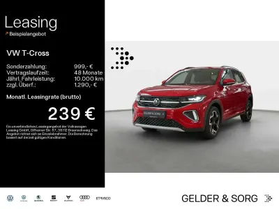 Neu VW T-Cross R-line 116 PS (85 kW) 2026 Kings red metallic SUV