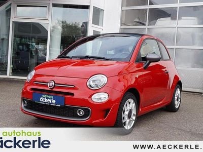 Usata Fiat 500C S 69 CV (50 kW) 2018 Rosso Cabrio