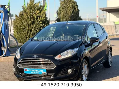 Używany Ford Fiesta Titanium 101 KM (74 kW) 2016 Czarny Hatchback