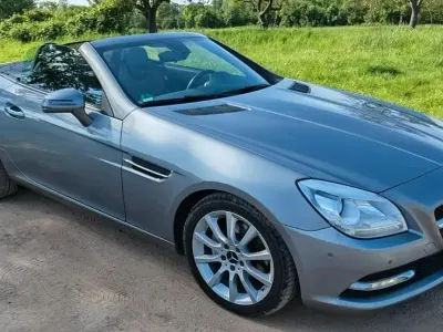 Gebraucht Mercedes SLK200 184 PS (135 kW) 2011 Grau Cabrio