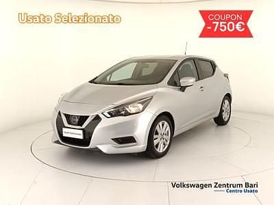 Usata Nissan Micra Acenta 100 CV (73 kW) 2020 Argento Utilitaria