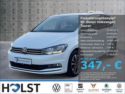 Weiß Gebraucht 2021 VW Touran United Van / Kleinbus | 26.950 € (Fairer Preis)