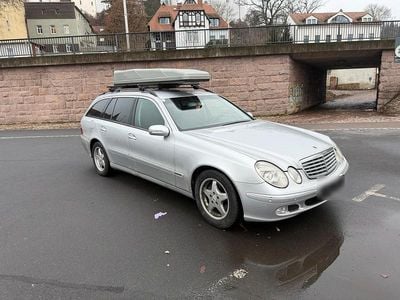 Brugt Mercedes E320 205 HK (150 kW) 2003 Sølv Stationcar