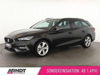 Midnight schwarz Gebraucht 2024 Seat Leon FR Limousine | 23.485 € (Fairer Preis)