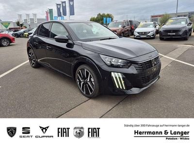 Gebraucht Peugeot 208 GT 136 PS (100 kW) 2024 Schwarz / perla nera schwarz (metallic) Kleinwagen