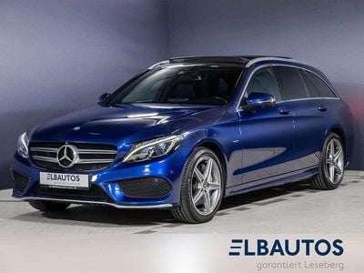 Second-hand Mercedes C350e AMG 279 CP (205 kW) 2017 Albastru Break