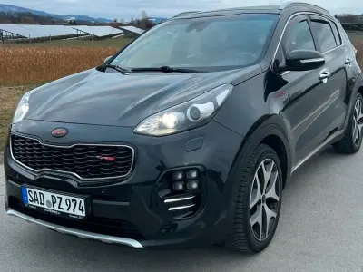 Używany Kia Sportage GT-Line 185 KM (136 kW) 2016 Czarny SUV