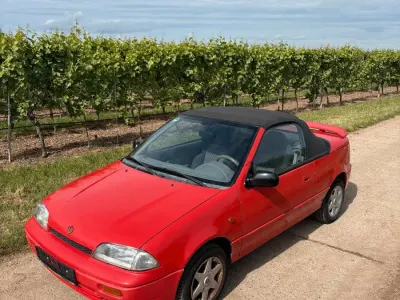 Gebraucht Suzuki Swift 68 PS (50 kW) 1993 Rot Cabrio