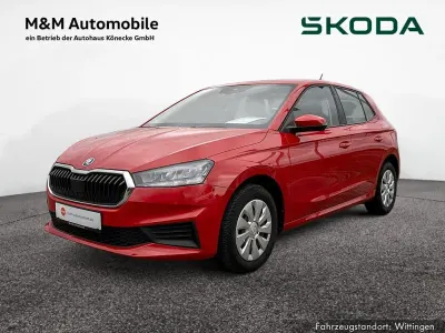 Gebraucht Skoda Fabia Ambition 110 PS (80 kW) 2022 Velvet rot Kleinwagen