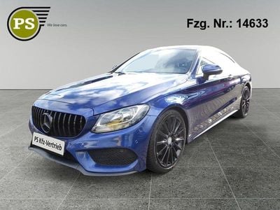 Gebraucht Mercedes C220 AMG 170 PS (125 kW) 2016 Blau Coupé