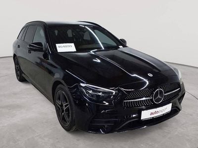 Schwarz Gebraucht 2022 Mercedes E300 AMG line Kombi | 29.990 € (Fairer Preis)