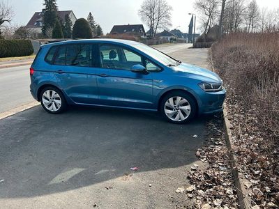 Gebraucht VW Golf Sportsvan 125 PS (91 kW) 2015 Blau Van / Kleinbus