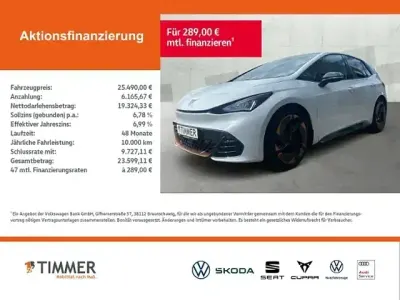 Gebraucht Cupra Born 169 kW (231 PS) 2022 Weiß Kleinwagen