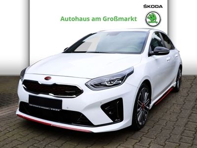 gebraucht Kia Ceed GT 1.6T-GDI EU6d-T Navi Leder e-Sitze Soundsystem JBL LED ACC Apple CarPlay