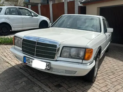 Gebraucht Mercedes S280 179 PS (131 kW) 1984 Weiß Limousine
