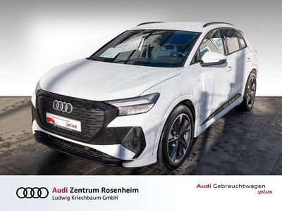 Gebraucht Audi Q4 e-tron Ambiente 150 kW (204 PS) 2022 Gletscherweiß metallic SUV