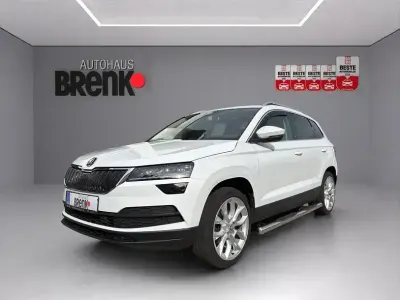 Gebraucht Skoda Karoq Style 150 PS (110 kW) 2018 Weiß SUV