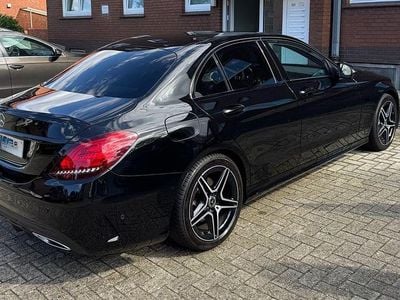Usata Mercedes C220 AMG line 200 CV (147 kW) 2021 Nero Berlina