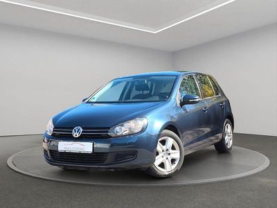 Usata VW Golf VI Comfortline 122 CV (89 kW) 2009 Blu Utilitaria