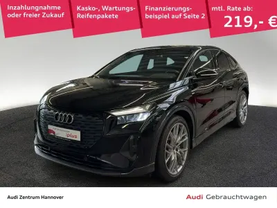 Gebraucht Audi Q4 Sportback e-tron Sport 125 kW (170 PS) 2023 Mythosschwarz metallic (metallic) SUV