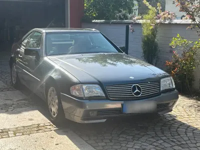 Gebraucht Mercedes SL320 231 PS (169 kW) 1992 Schwarz Cabrio