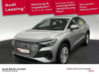 Gebraucht Audi Q4 Sportback e-tron Comfort 125 kW (170 PS) 2023 Silber SUV