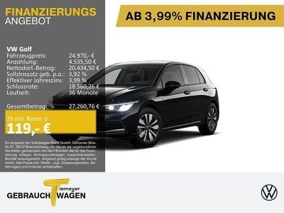 Gebraucht VW Golf VIII Move 150 PS (110 kW) 2024 Schwarz Limousine