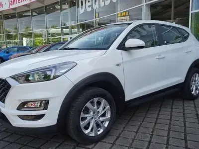 Gebraucht Hyundai Tucson 132 PS (97 kW) 2019 Weiß SUV