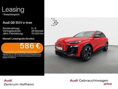 Rot Gebraucht 2025 Audi Q6 e-tron S-Line SUV | 66.999 € (Guter Preis)