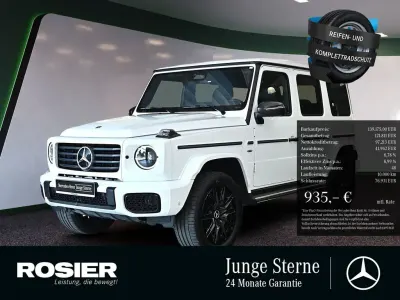 Gebraucht Mercedes G580 AMG line 432 kW (588 PS) 2024 Weiss / manufaktur opalithweiss magno SUV