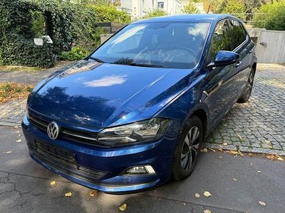 Gebraucht VW Polo Highline 95 PS (69 kW) 2019 Blau Limousine